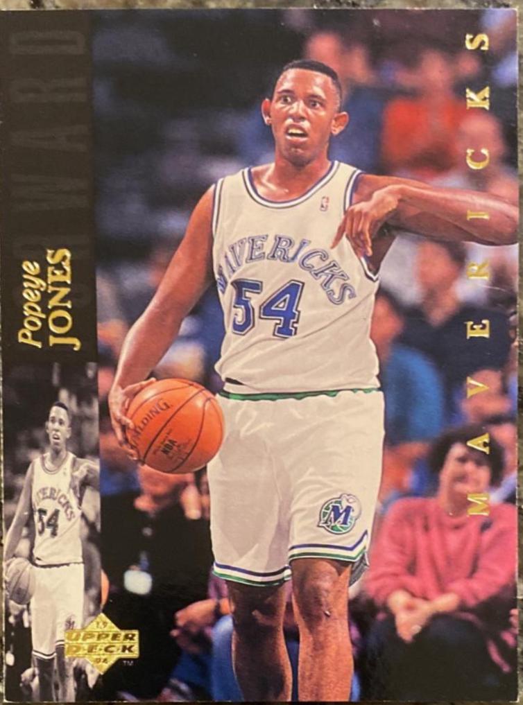 Popeye Jones #11 Basketball Cards 1993 Upper Deck SE