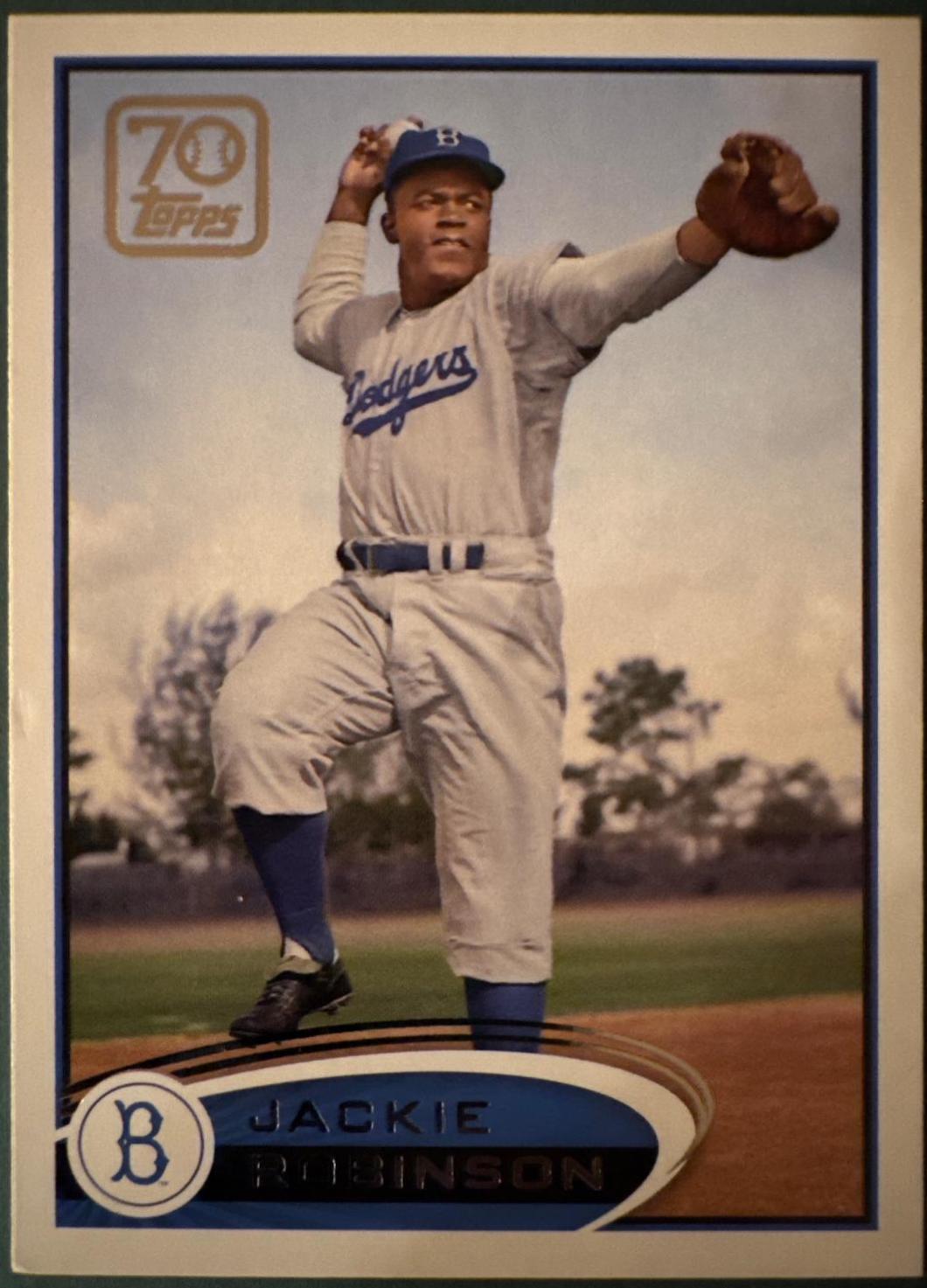 Jackie Robinson #70YT-62 Baseball Cards 2021 Topps Update 70 Years of Baseball