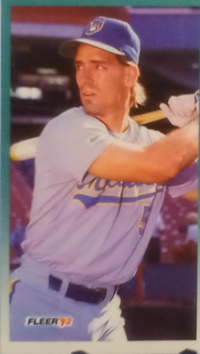 B. J. Surhoff #190 Baseball Cards 1992 Fleer