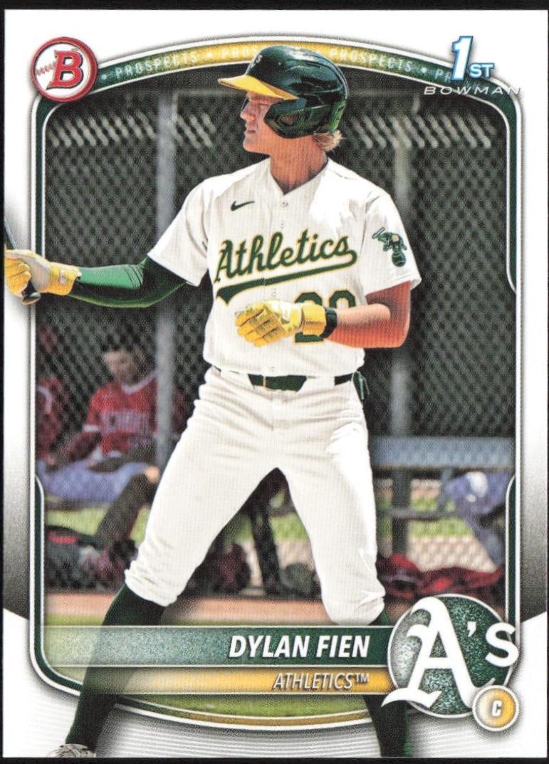 Dylan Fien #BP-47 Baseball Cards 2025 Bowman Prospects