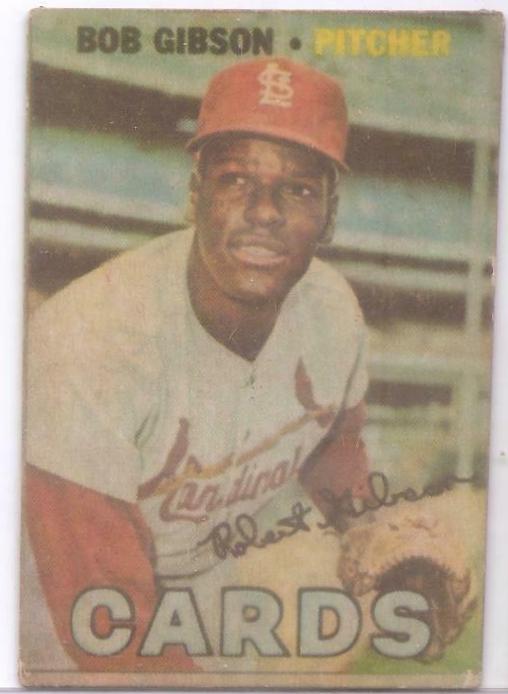Bob Gibson #267 Baseball Cards 1967 Venezuela Topps