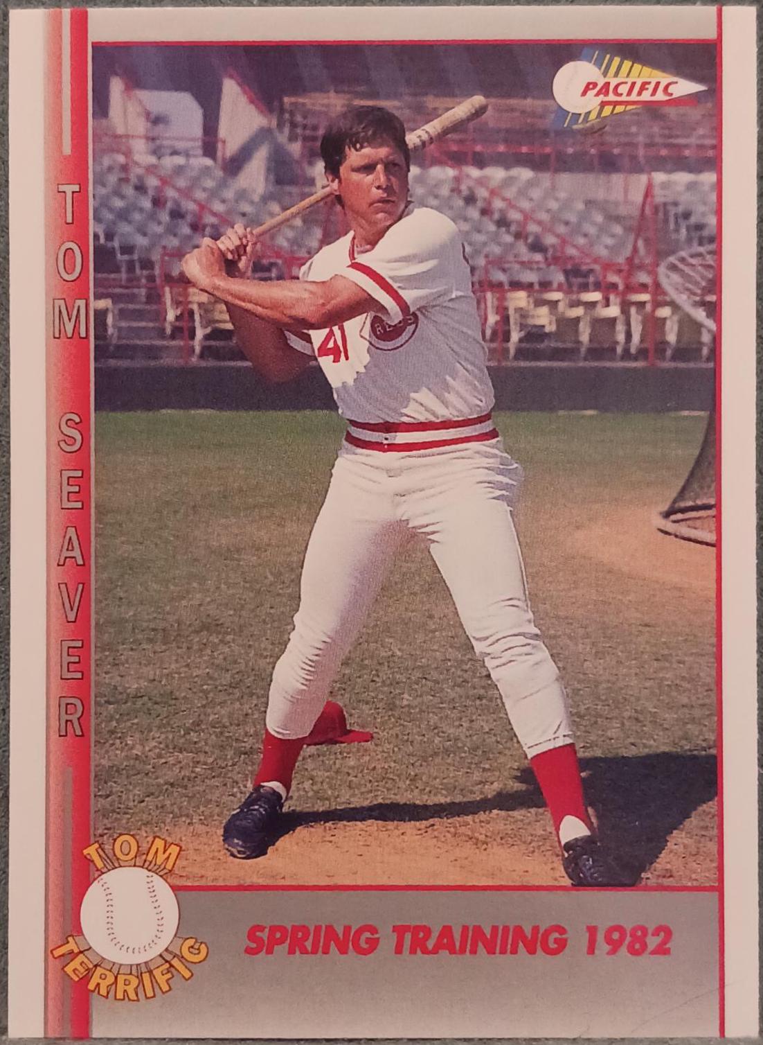 Tom Seaver #44 Baseball Cards 1992 Pacific Tom Seaver