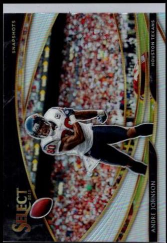 Andre Johnson #12 2019 Panini Select Football Snapshots