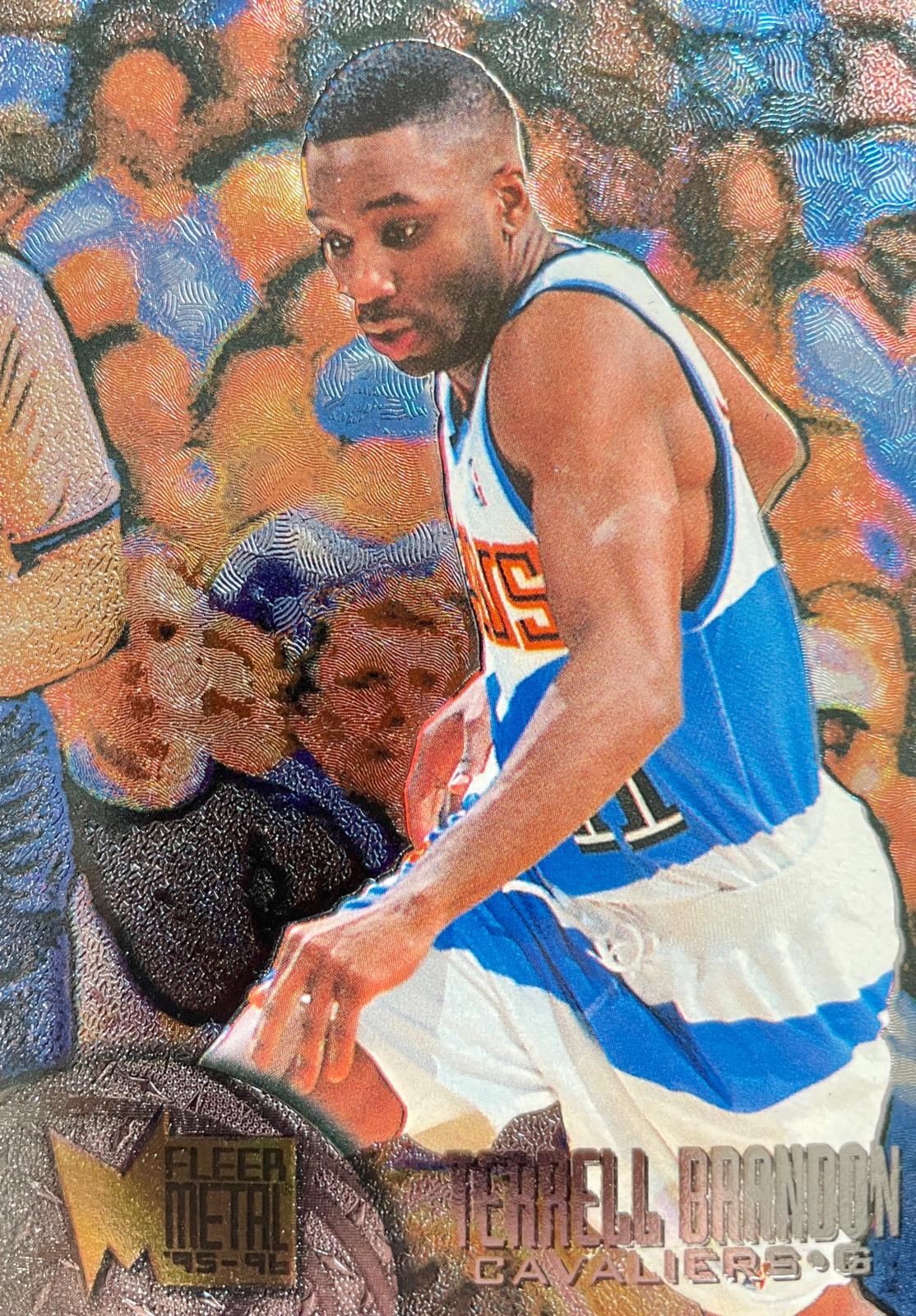 Terell Brandon #16 Basketball Cards 1995 Metal