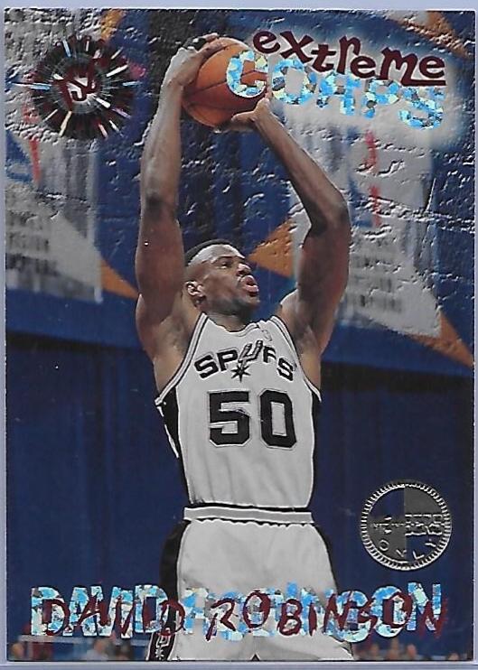 David Robinson #124 1995-96 Stadium Club Basketball