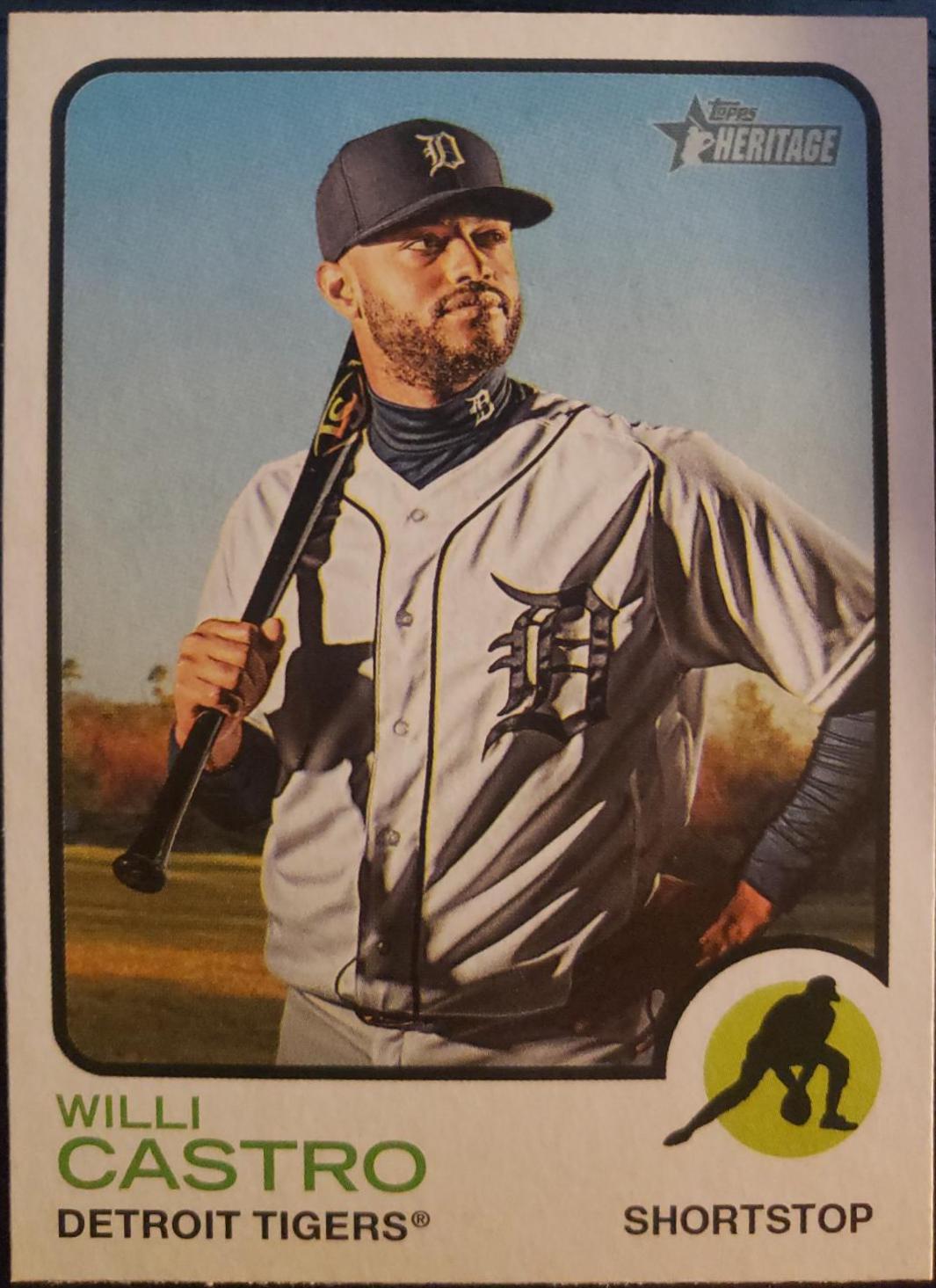 Willi Castro #86 Baseball Cards 2022 Topps Heritage