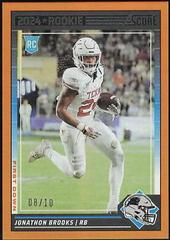 Jonathon Brooks [First Down] #365 Football Cards 2024 Panini Score Prices