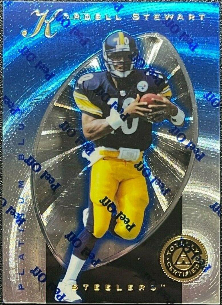 Kordell Stewart #25 1997 Pinnacle Totally Certified Football