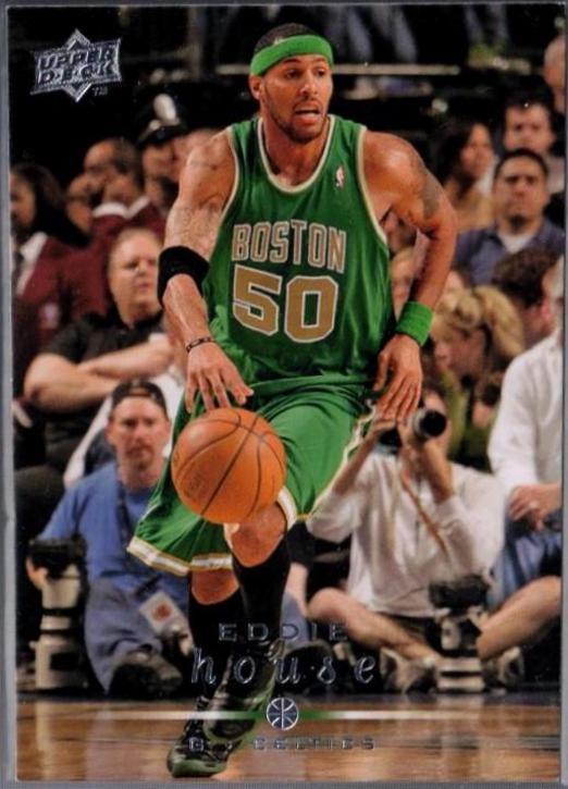 Eddie House #7 Basketball Cards 2008 Upper Deck