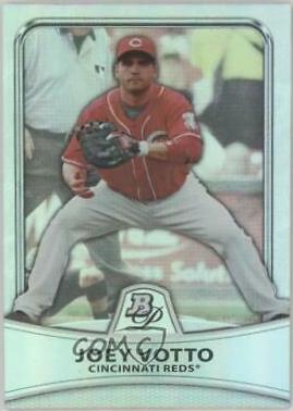 Joey Votto #15 Baseball Cards 2010 Bowman Platinum