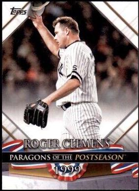 Roger Clemens #PP-17 Baseball Cards 2022 Topps Update Paragons of the Postseason