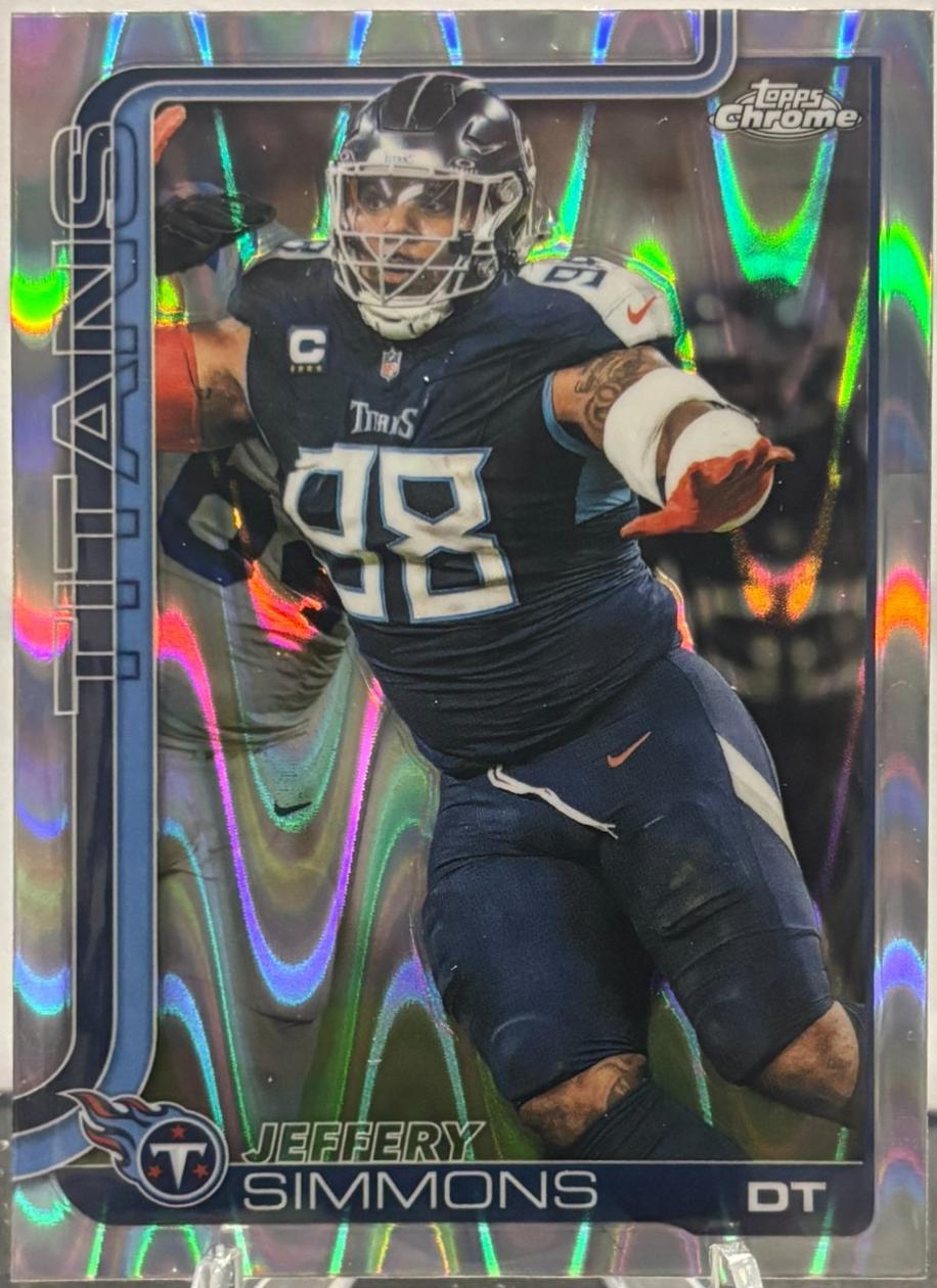 2025 Jeffery Simmons [RayWave Refractor] #289