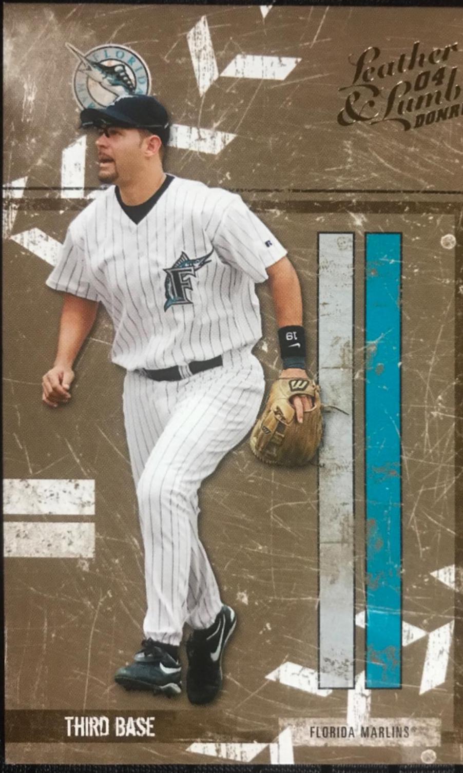 Mike Lowell #57 Baseball Cards 2004 Donruss Leather & Lumber
