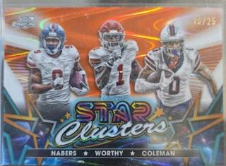 Keon Coleman / Malik Nabers / Xavier Worthy