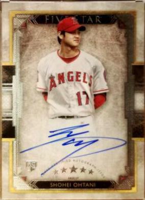 Shohei Ohtani #FSA-SO Baseball Cards 2018 Topps Five Star Autographs