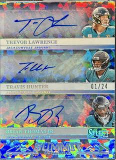 Trevor Lawrence / Brian Thomas Jr. / Travis Hunter