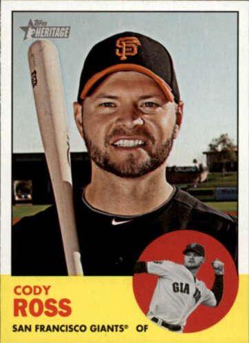 Cody Ross #30 Baseball Cards 2012 Topps Heritage