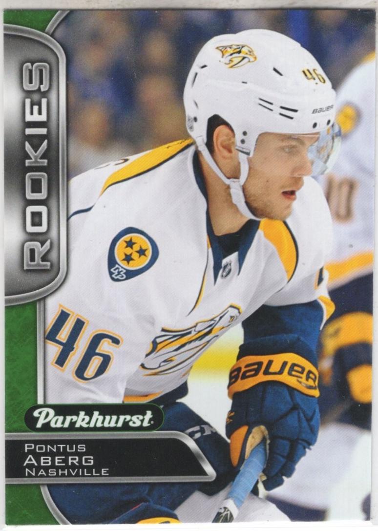 Pontus Aberg #337 2016 Upper Deck Parkhurst Hockey