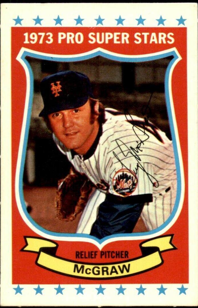 Tug McGraw #21 Baseball Cards 1973 Kellogg's
