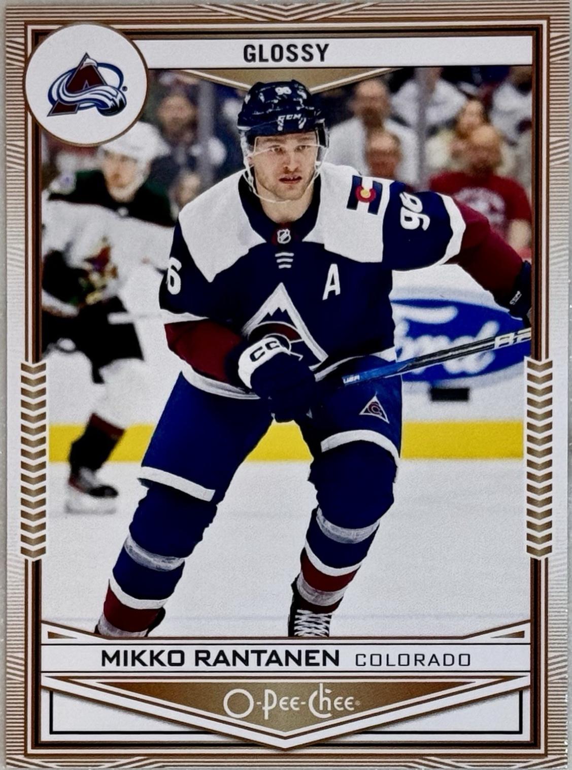 Mikko Rantanen #OPC-48 Hockey Cards 2024 Upper Deck OPC Glossy
