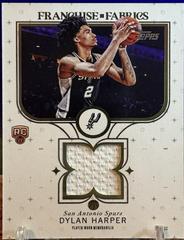 Dylan Harper #FF-DH Prices | 2025 Topps Franchise Fabrics