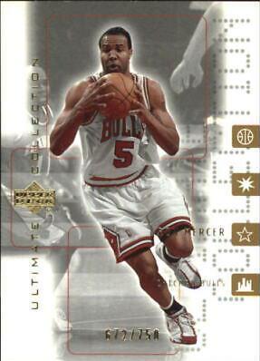 Ron Mercer #7 Basketball Cards 2001 Ultimate Collection