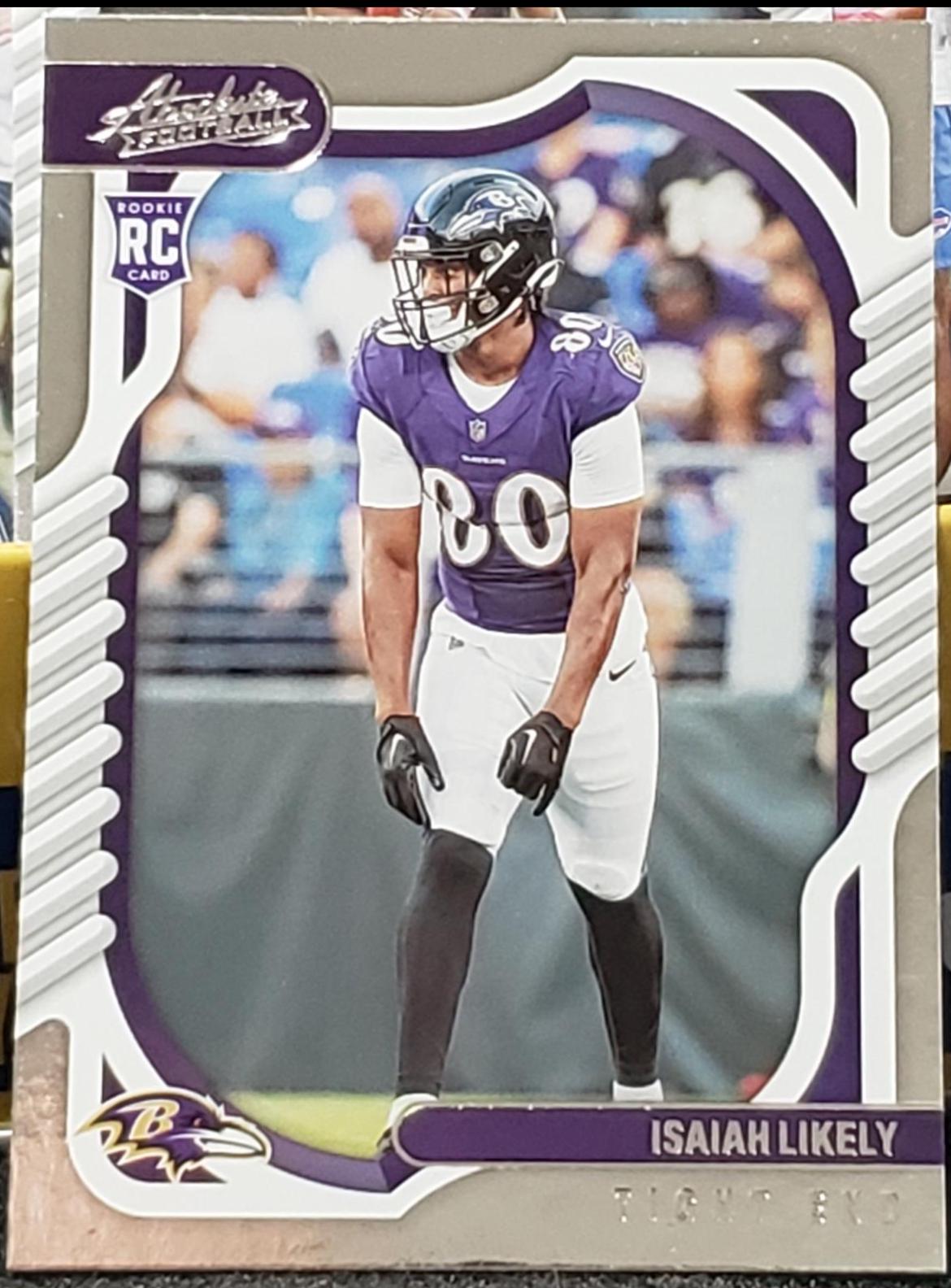 Isaiah Likely #164 Football Cards 2022 Panini Absolute