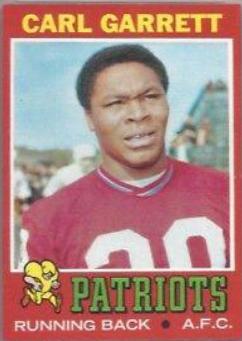 Carl Garrett #34 Football Cards 1971 Topps