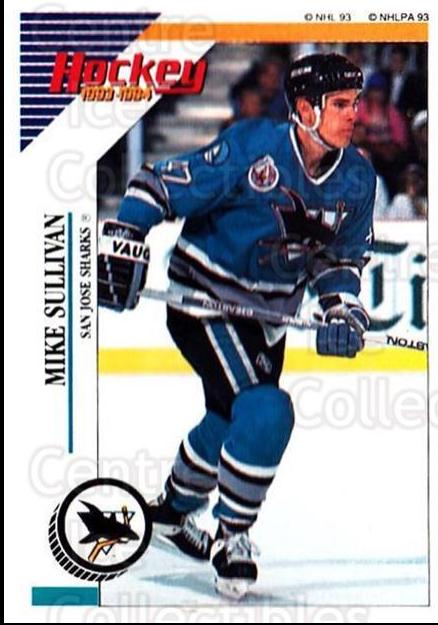 Mike Sullivan #262 1993 Panini Sticker Hockey