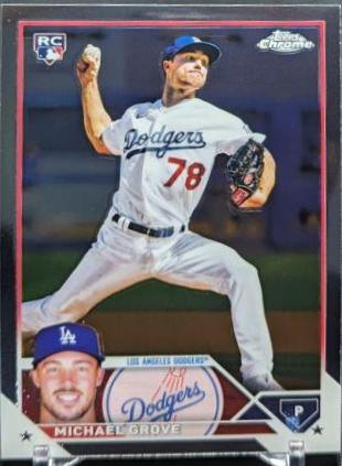 Michael Grove #22 Baseball Cards 2023 Topps Chrome