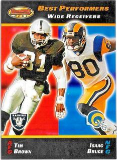 Tim Brown, Isaac Bruce