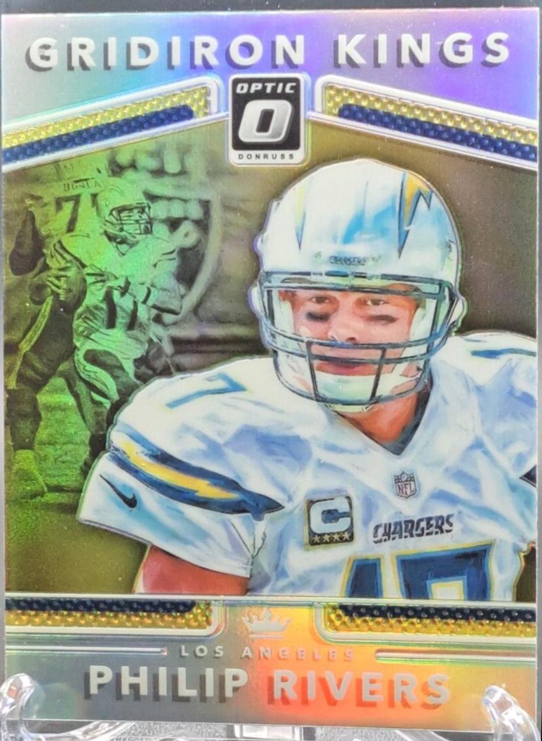 Philip Rivers #9 Football Cards 2017 Panini Donruss Optic Gridiron Kings