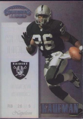 Napoleon Kaufman #140 Football Cards 1999 Playoff Contenders Ssd