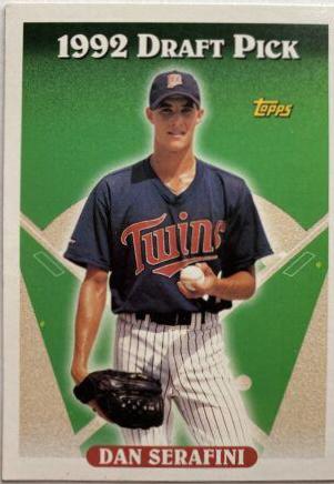 Dan Serafini #307 Baseball Cards 1993 Topps