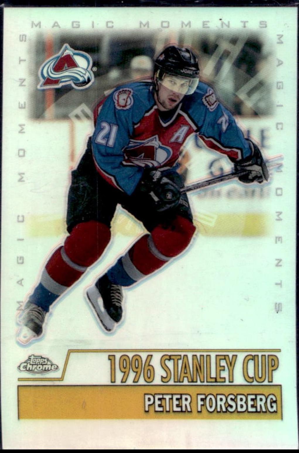 Peter Forsberg #277a 1999 Topps Chrome Hockey