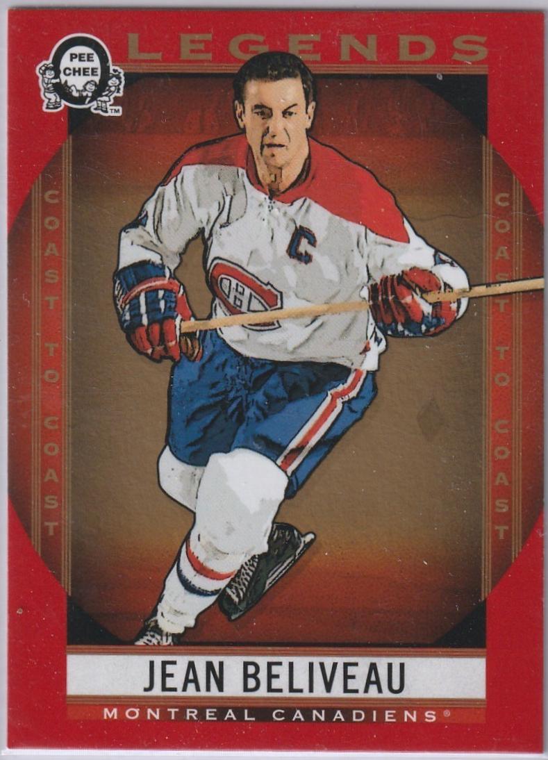 Jean Beliveau #192 2018 O Pee Chee Coast To Coast Hockey