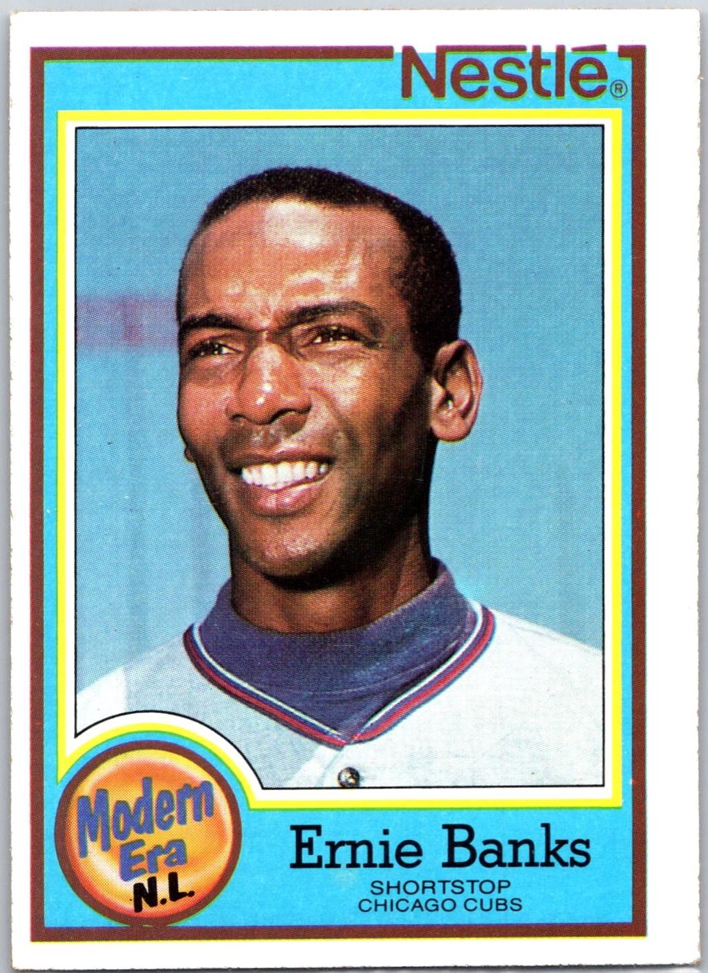 Ernie Banks #26 1987 Nestle Dream Team Baseball