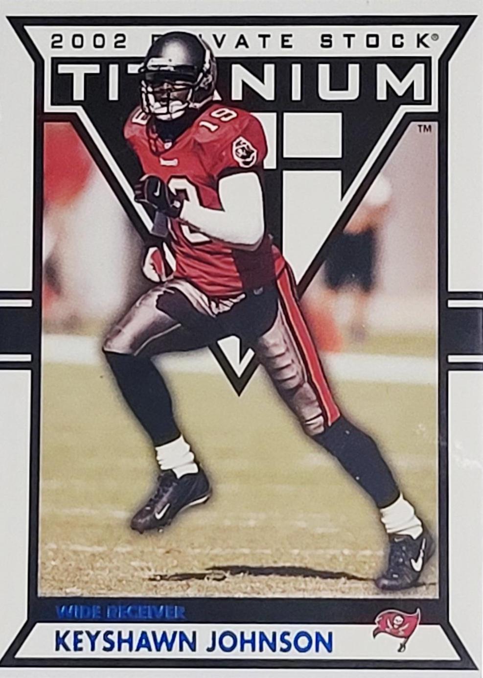 Keyshawn Johnson #92 2002 Pacific Private Stock Titanium Football