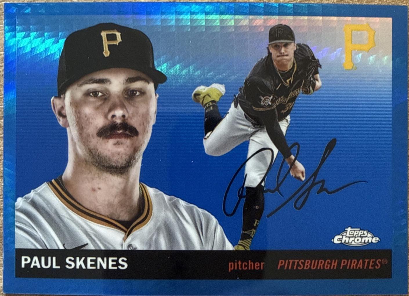 Paul Skenes [Blue Prism] #197 Prices | 2025 Topps Chrome Platinum