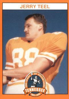 Jerry Teel #69 1990 Tennessee Volunteers Centennial Football