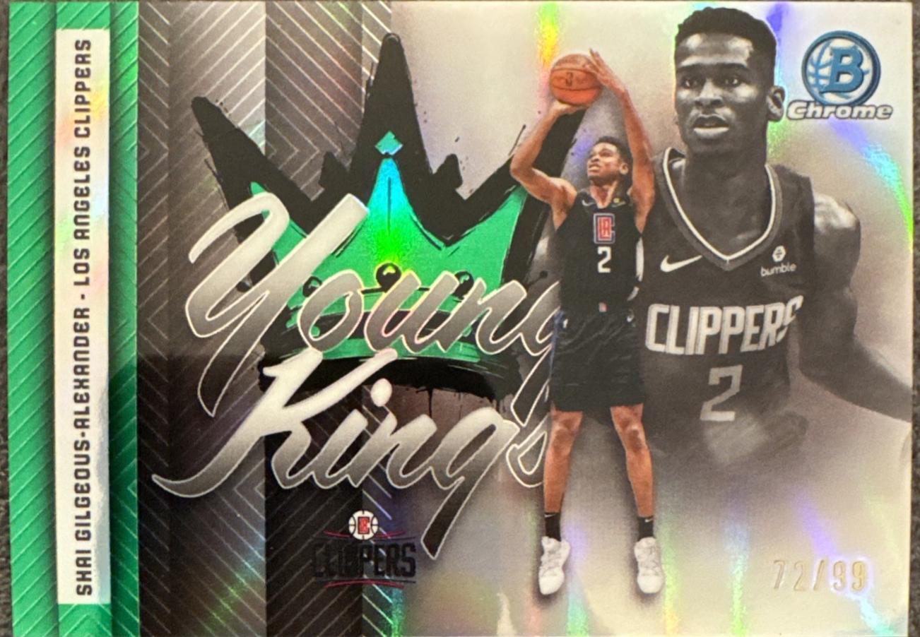 2025 Shai Gilgeous-Alexander [Green Refractor] #YK-1