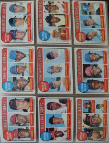 Complete Set Baseball Cards 1969 Topps
