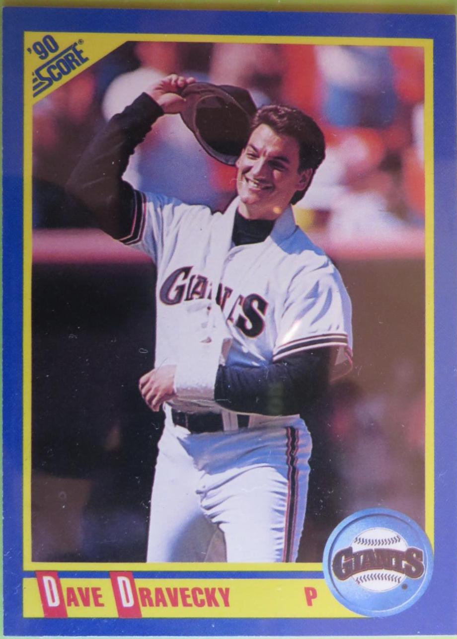 Dave Dravecky #550 Baseball Cards 1990 Score