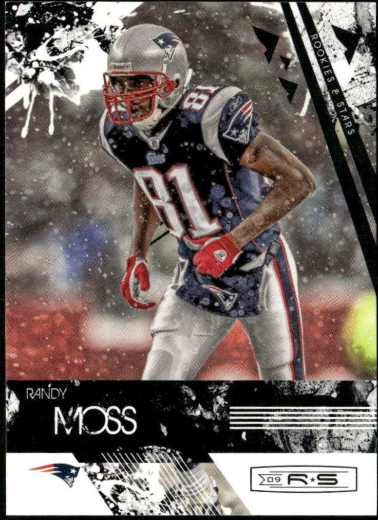 Randy Moss #108 2009 Panini Donruss Rookies & Stars Football