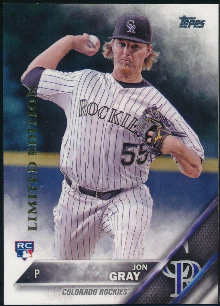 Jon Gray #284 Baseball Cards 2016 Topps Limited Edition