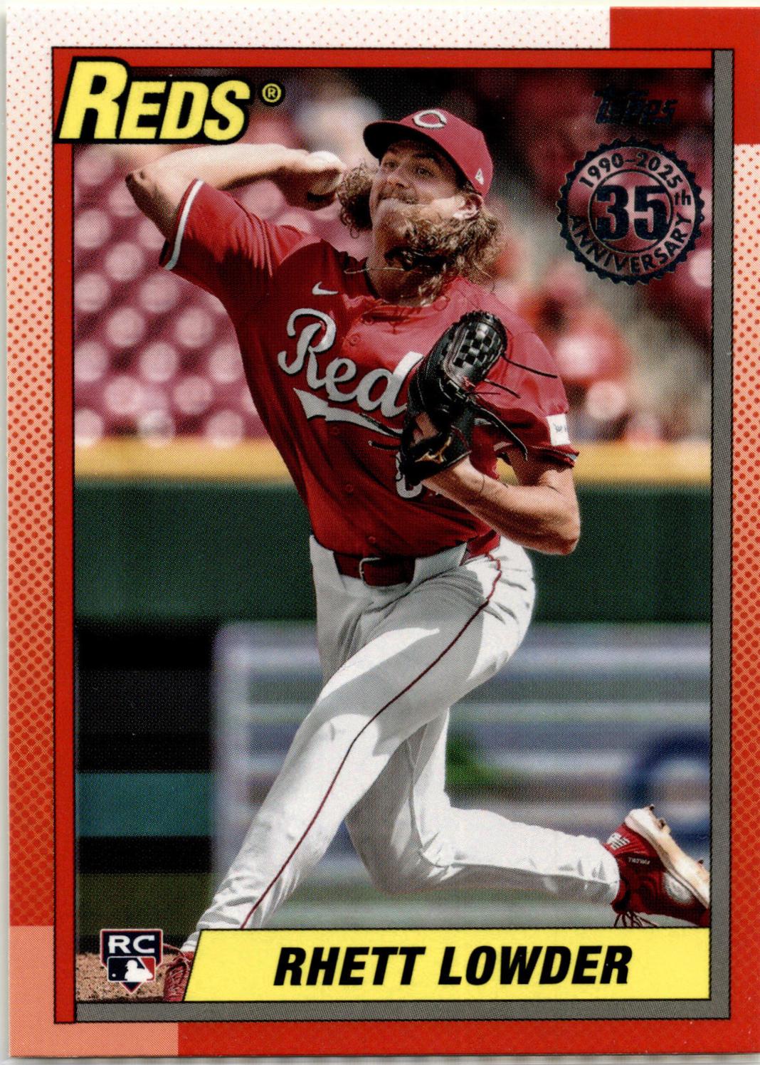 Rhett Lowder #T90-91 Baseball Cards 2025 Topps 1990