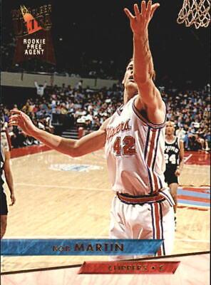 Bob Martin #269 Basketball Cards 1993 Ultra