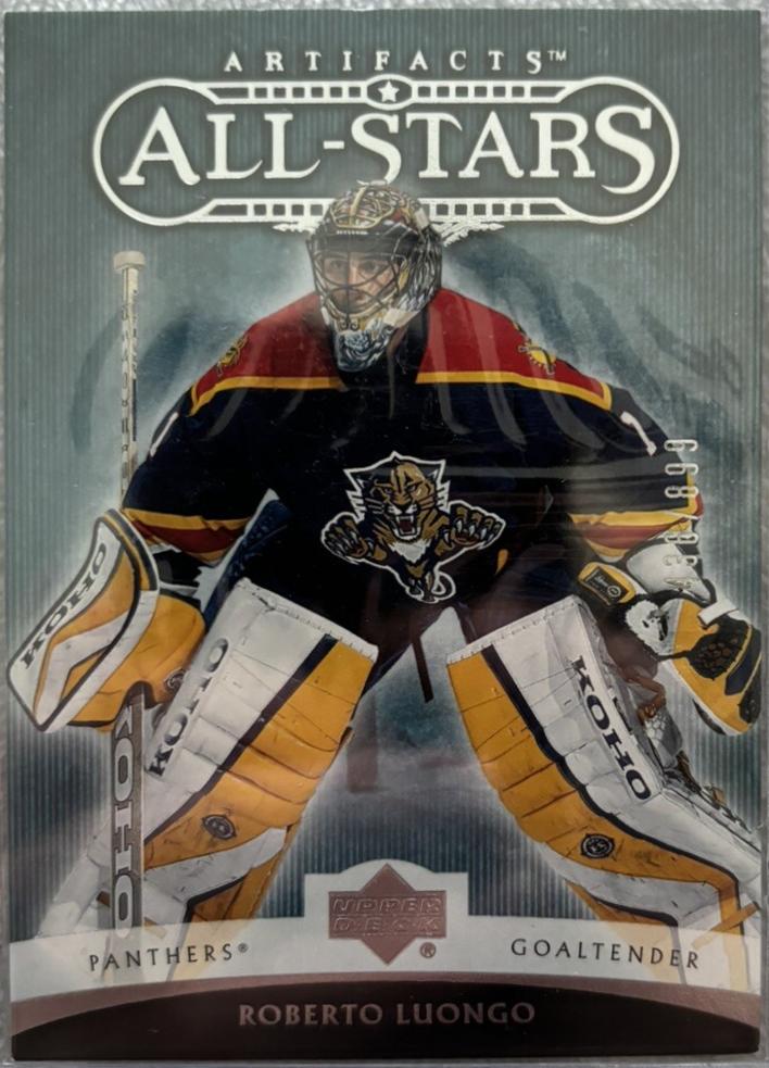 Roberto Luongo #169 2005 Upper Deck Artifacts Hockey