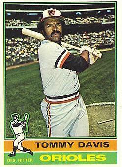 Tommy Davis #149 Baseball Cards 1976 Topps