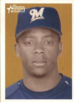 Rickie Weeks #36 Baseball Cards 2006 Bowman Heritage